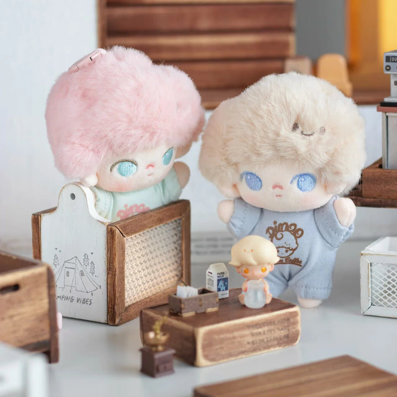 DIMOO クラッシュ・オン・コーヒー ソフトぬいぐるみキーチェーン ブラインドボックス